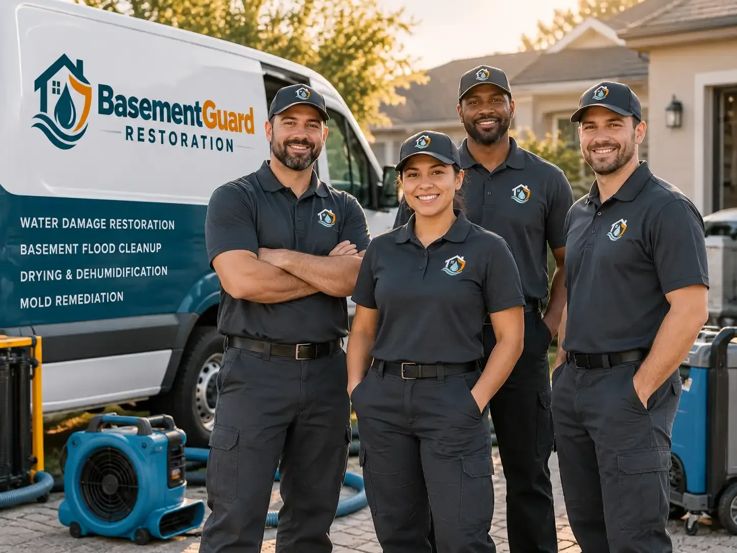 Basement Water Damage Restoration company in Concord, NC
